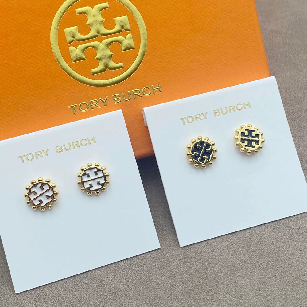 Tory Burch Style Trendy Gold Earrings